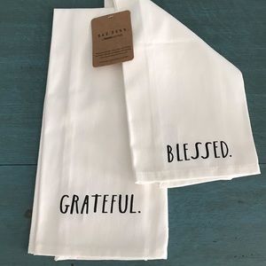 NWT Rae Dunn dish towel set